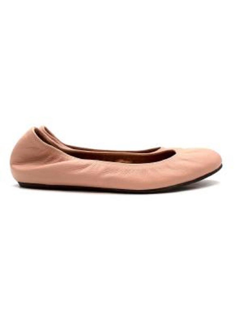 Lanvin Pink Ballet Pumps For Sale at 1stDibs