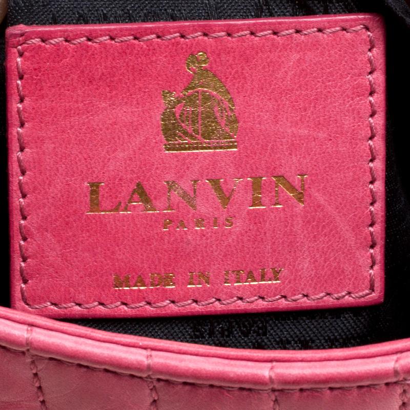 lanvin pink bag