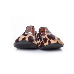 Lanvin, Ponyskin ballerina in leopard print