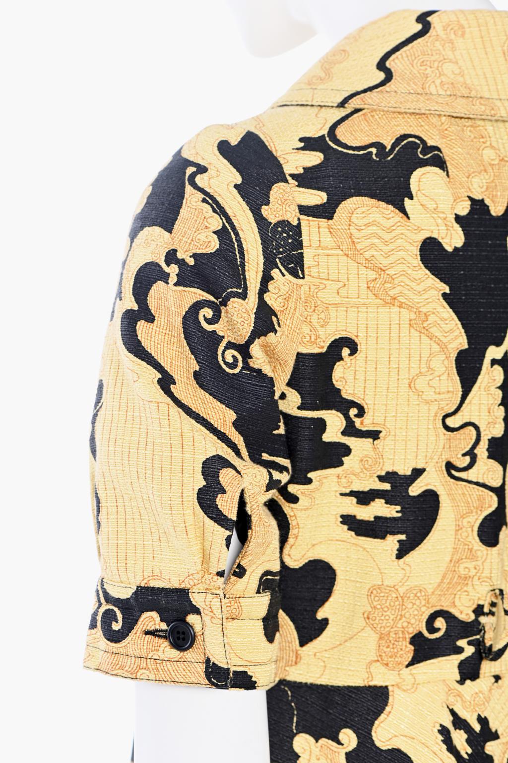 Lanvin - Robe chemise imprimée en vente 8
