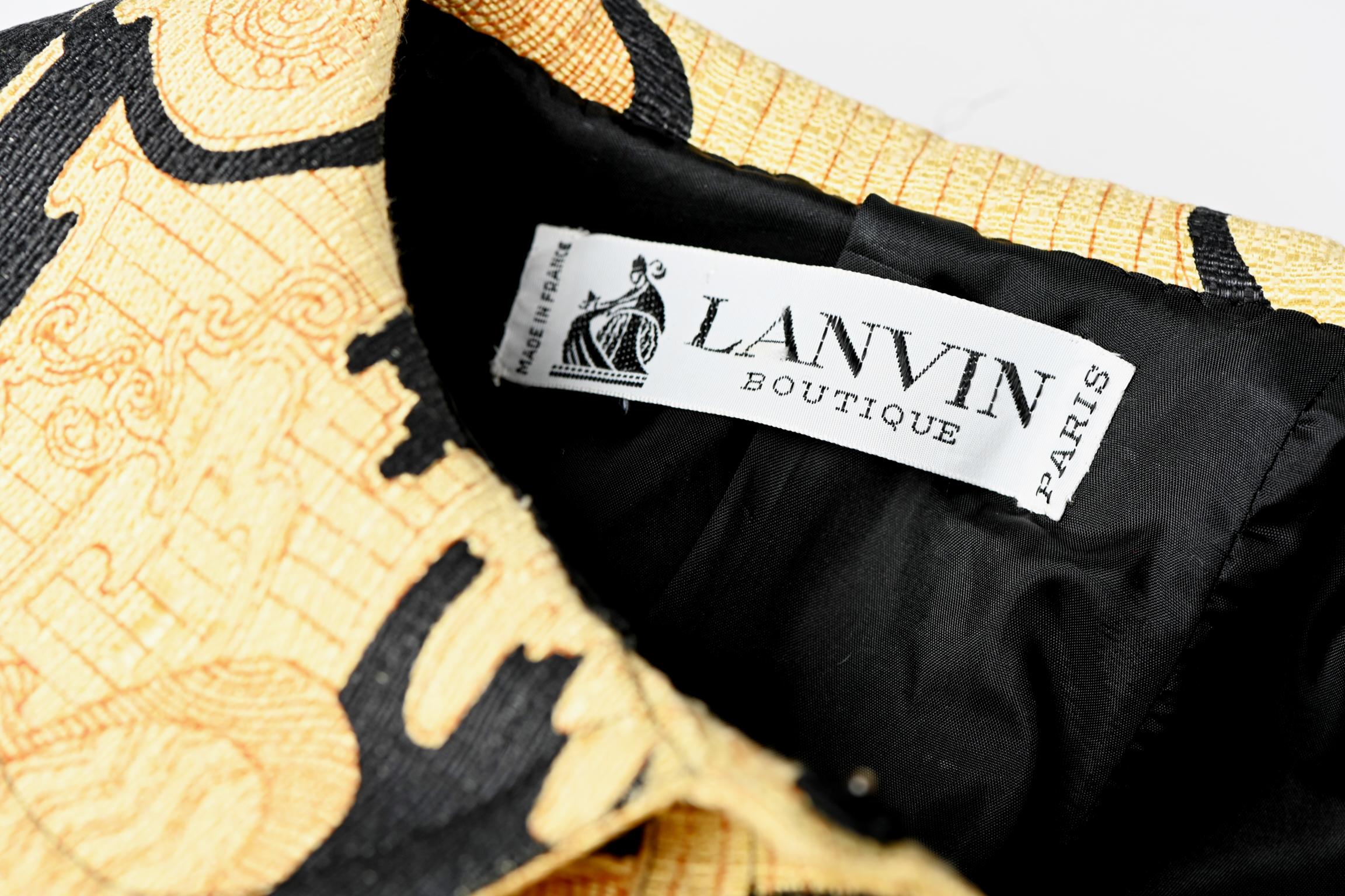 Lanvin Printed Shirt Dress For Sale 7