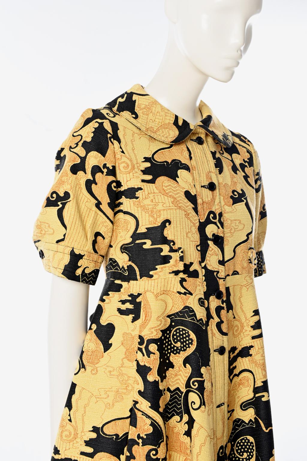 Lanvin - Robe chemise imprimée Pour femmes en vente
