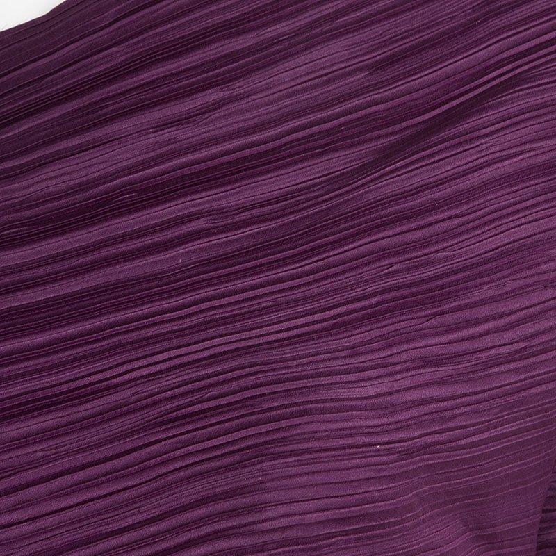 purple crinkle tops