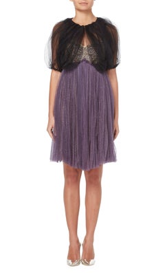 Lanvin, Purple dress & bolero, Autumn/Winter 2005