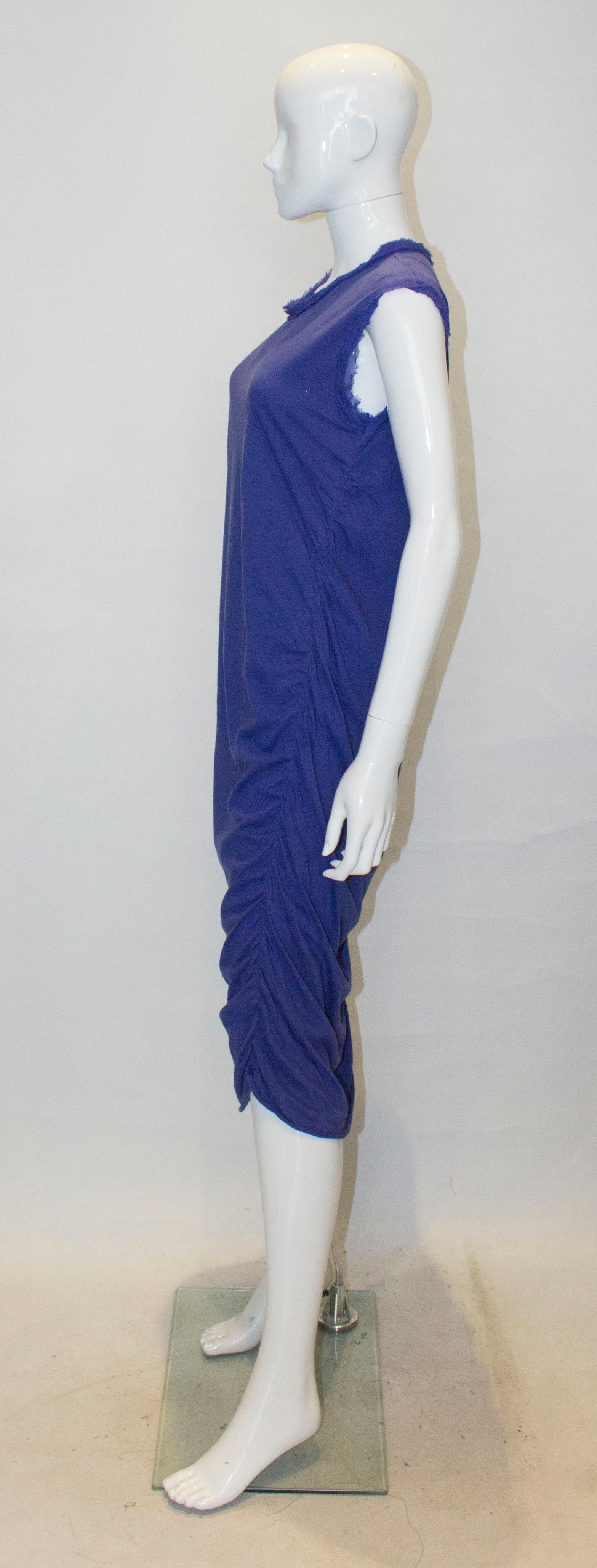 lanvin purple dress