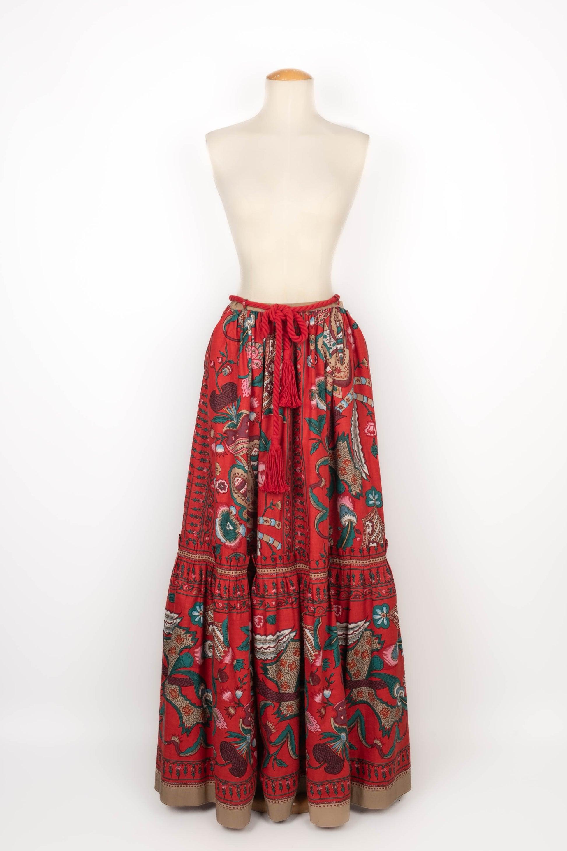 Lanvin Red Cotton Set en vente 1