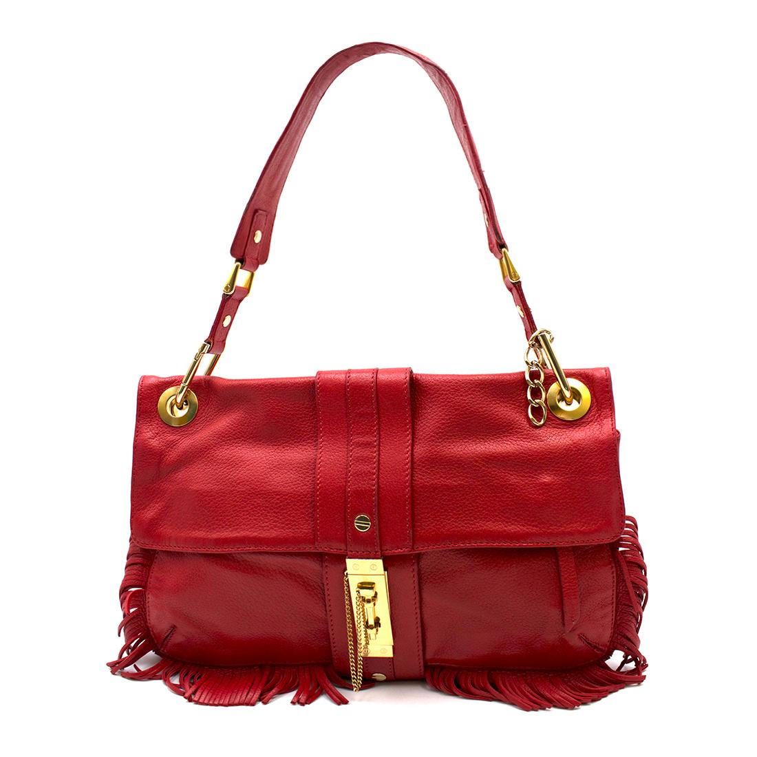 lanvin red bag