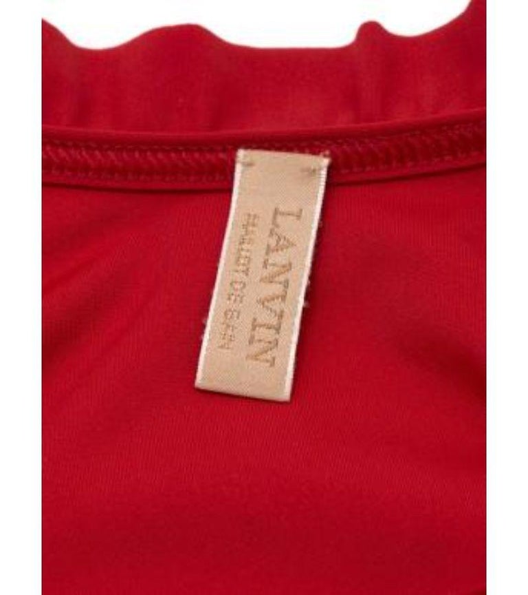 Lanvin - Woman - Red - Dress