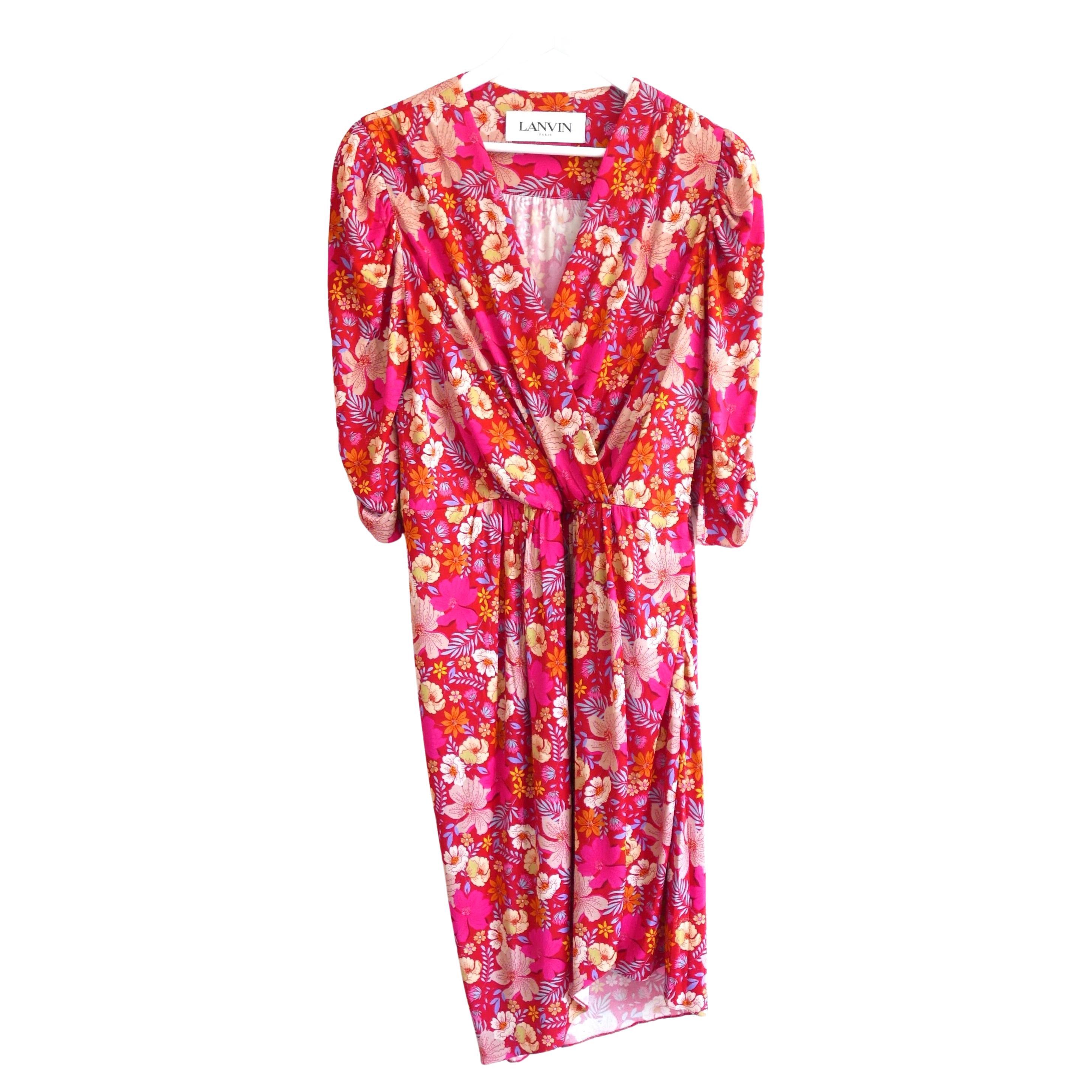 Lanvin Resort 2022 floral dress