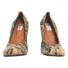 Lanvin round toe wedge
