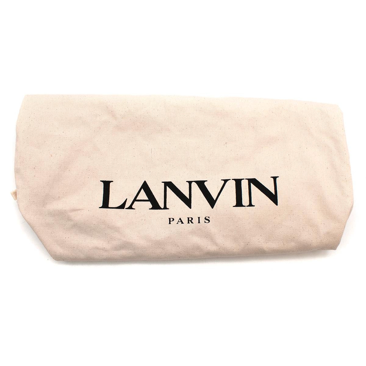 Lanvin Rust Suede Bucket Bag	 5