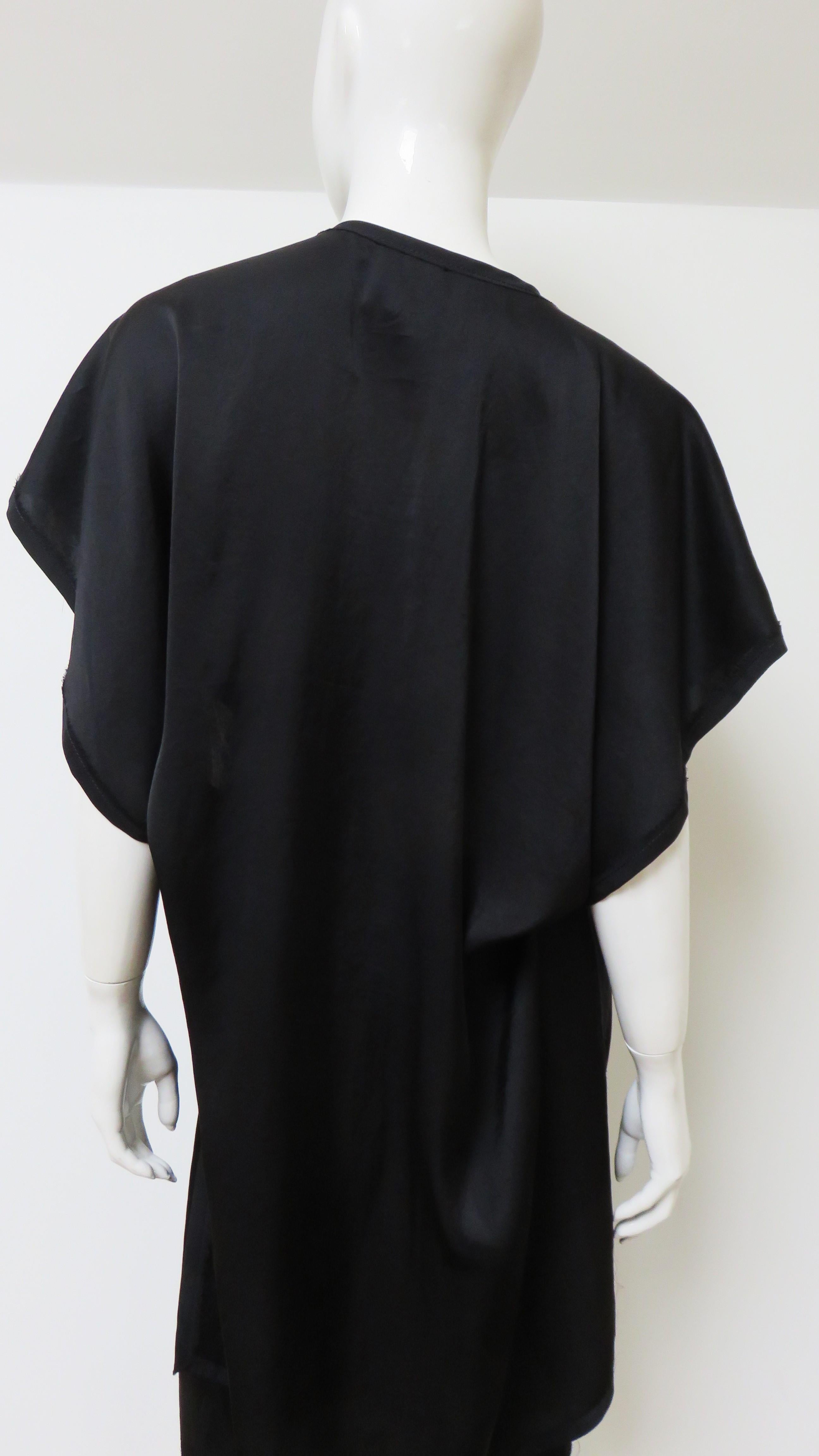 Lanvin S/S 2006 Silk Dress with Back Drape 6