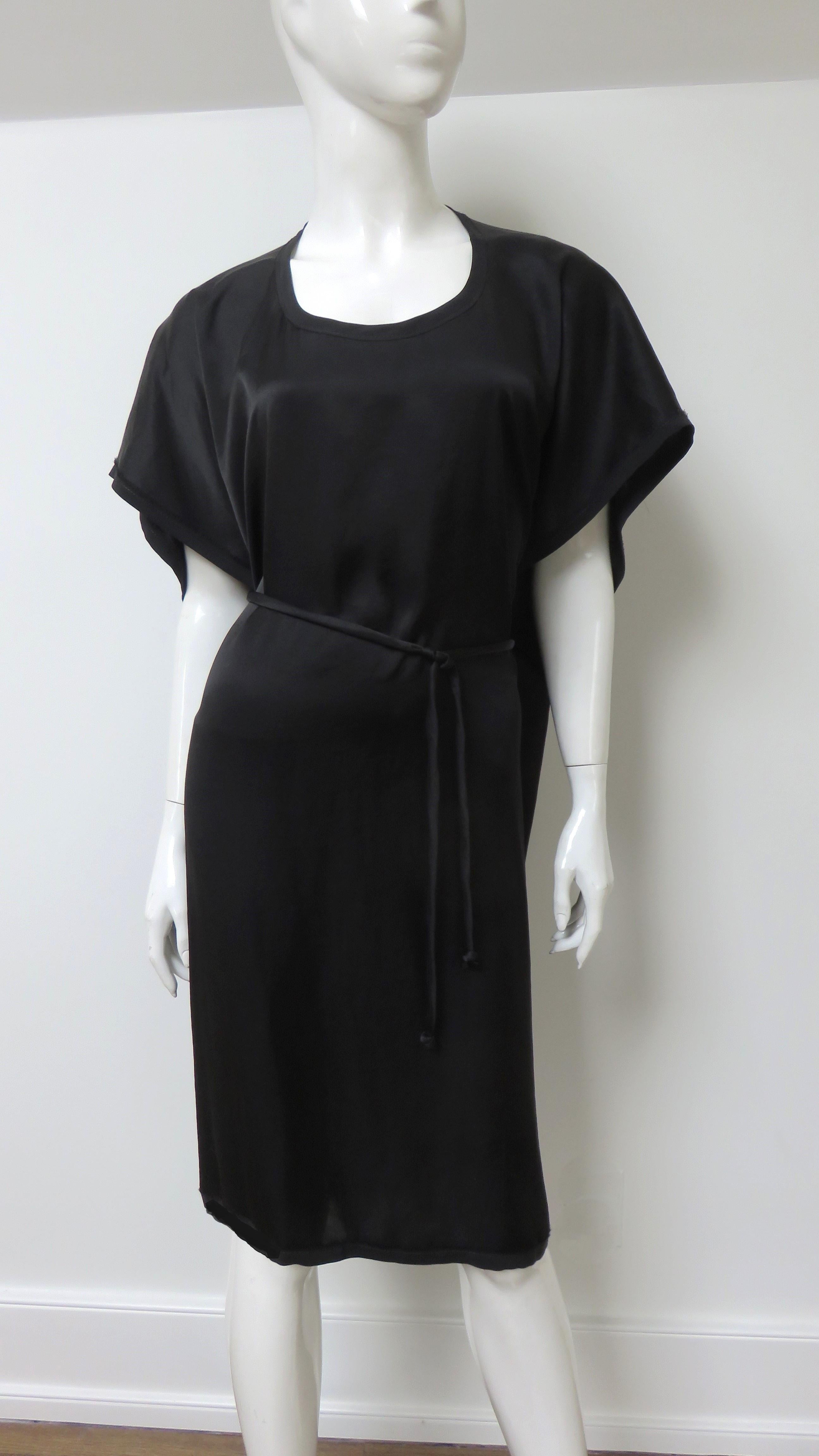 Lanvin S/S 2006 Silk Dress with Back Drape 2