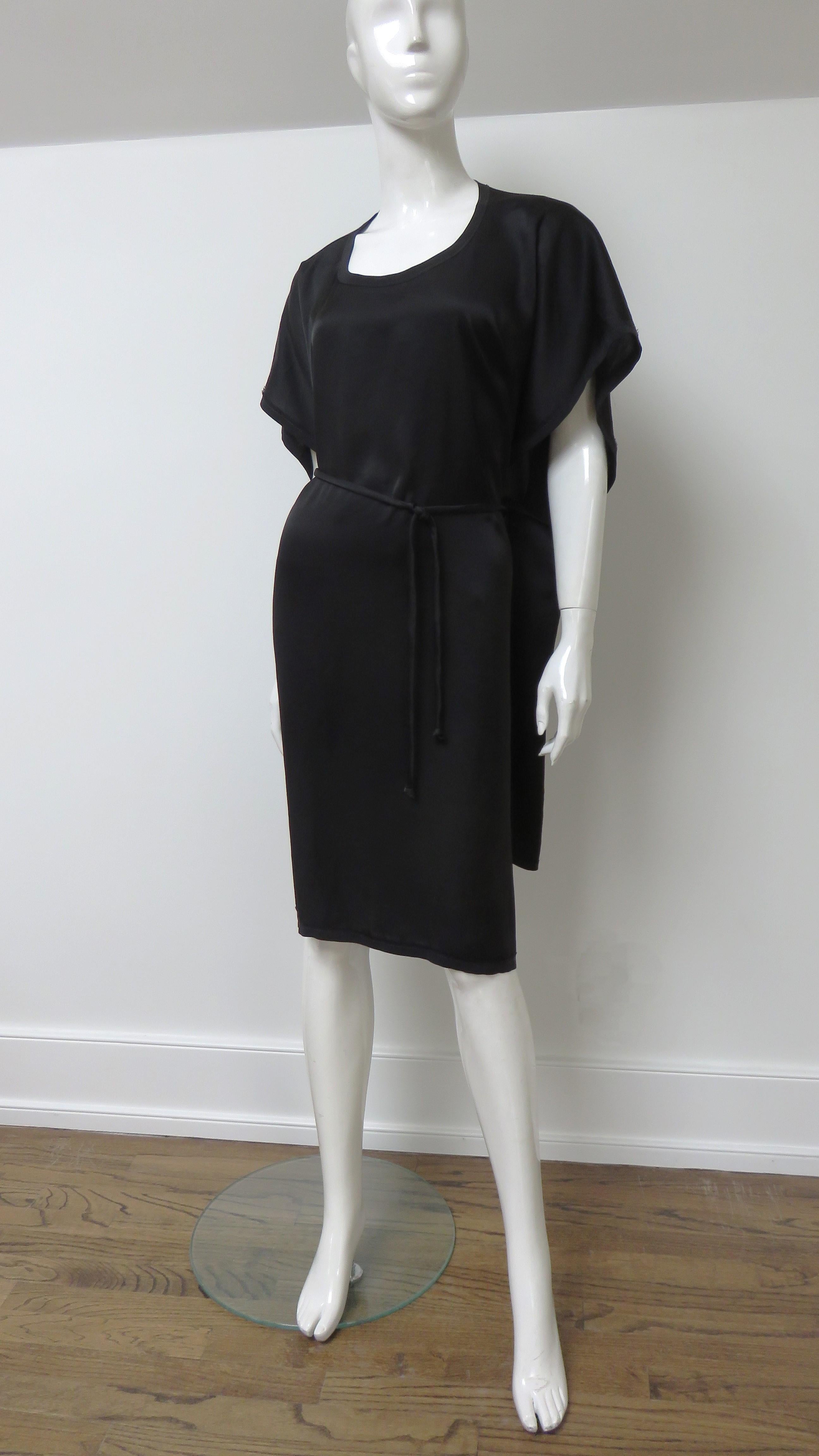 Lanvin S/S 2006 Silk Dress with Back Drape 3