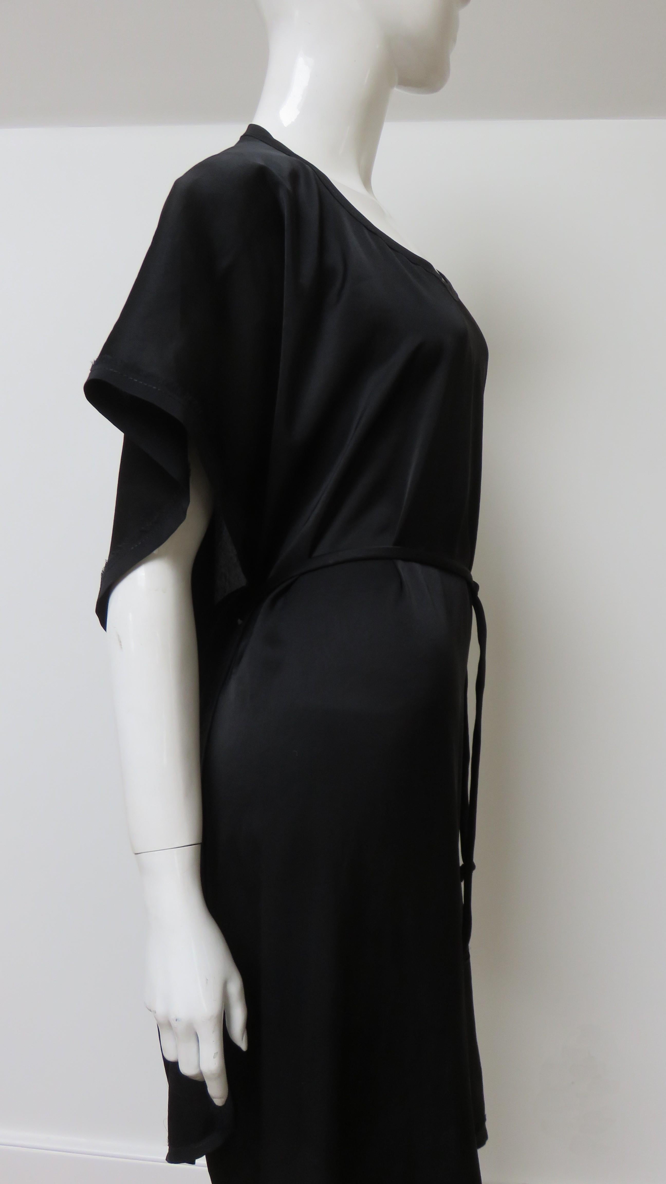 Lanvin S/S 2006 Silk Dress with Back Drape 4