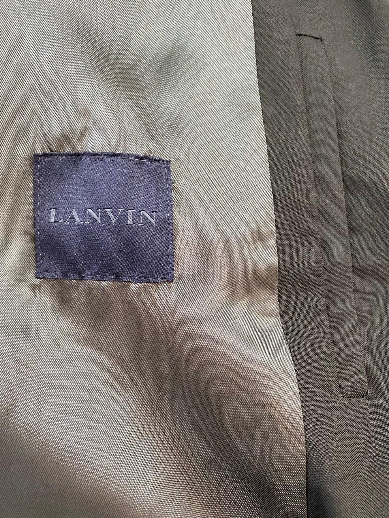 Lanvin Satin Bomber Jacket For Sale 2