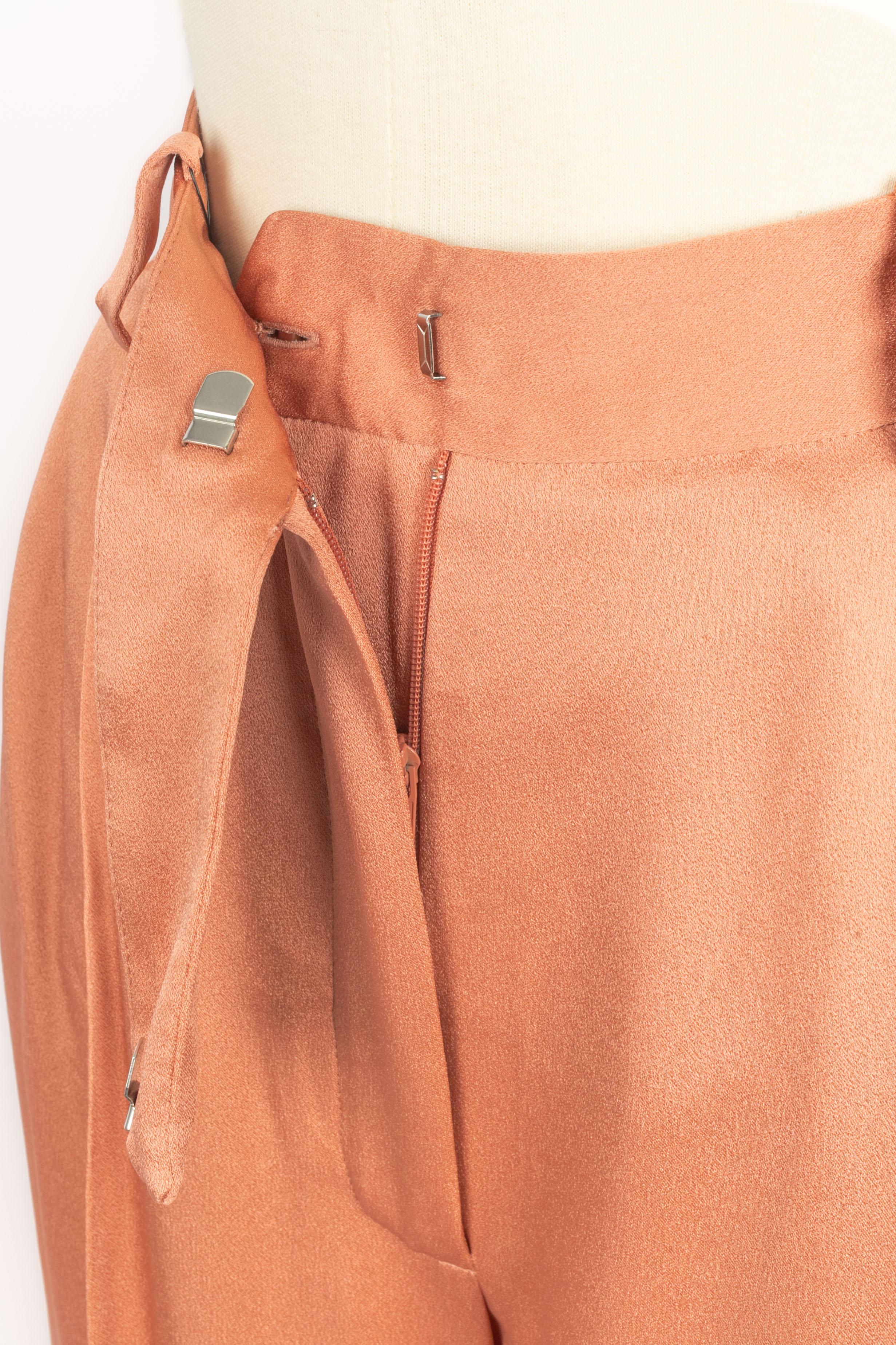 De las mujeres Pantalones de satén Lanvin en venta