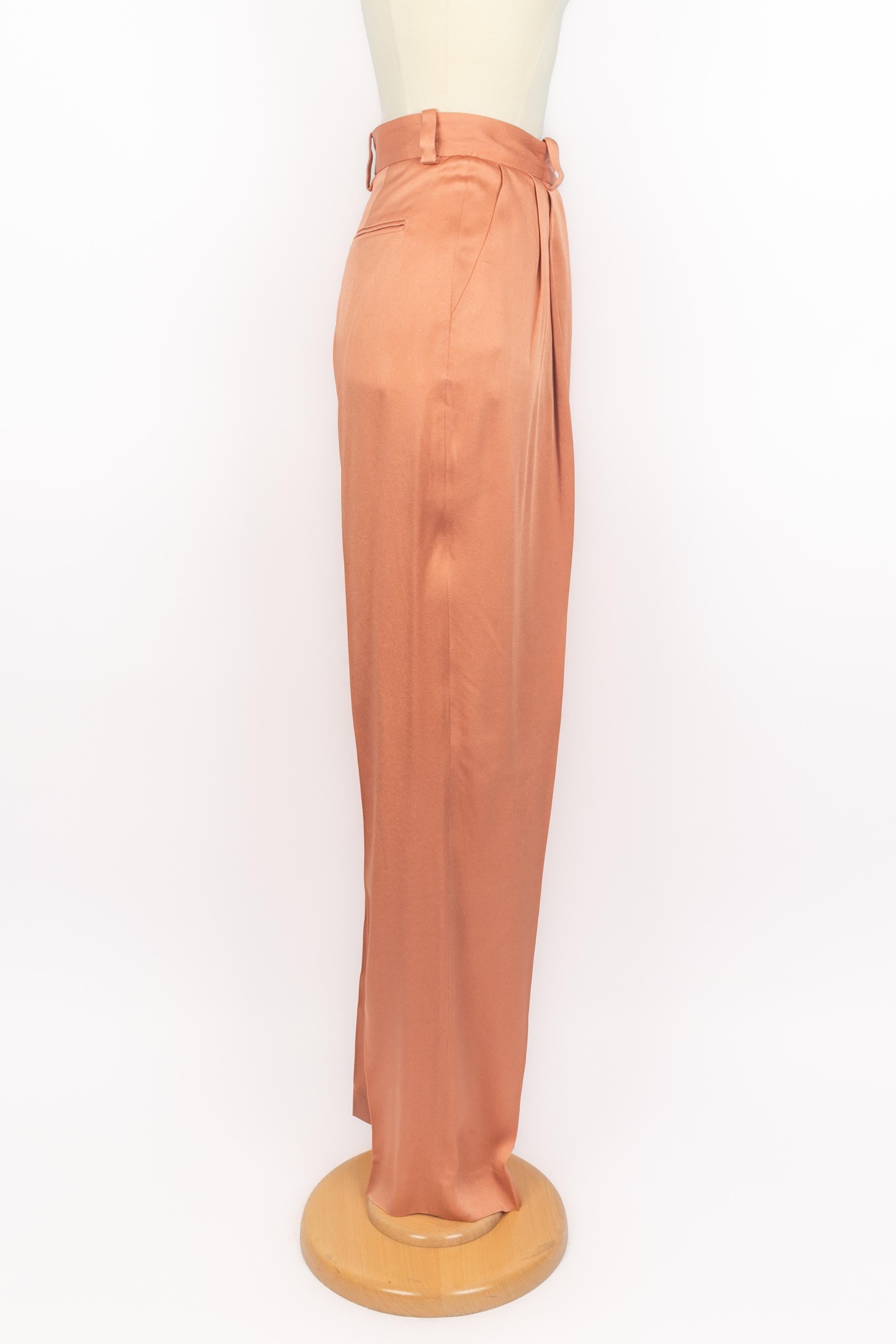 Pantalones de satén Lanvin en venta 1