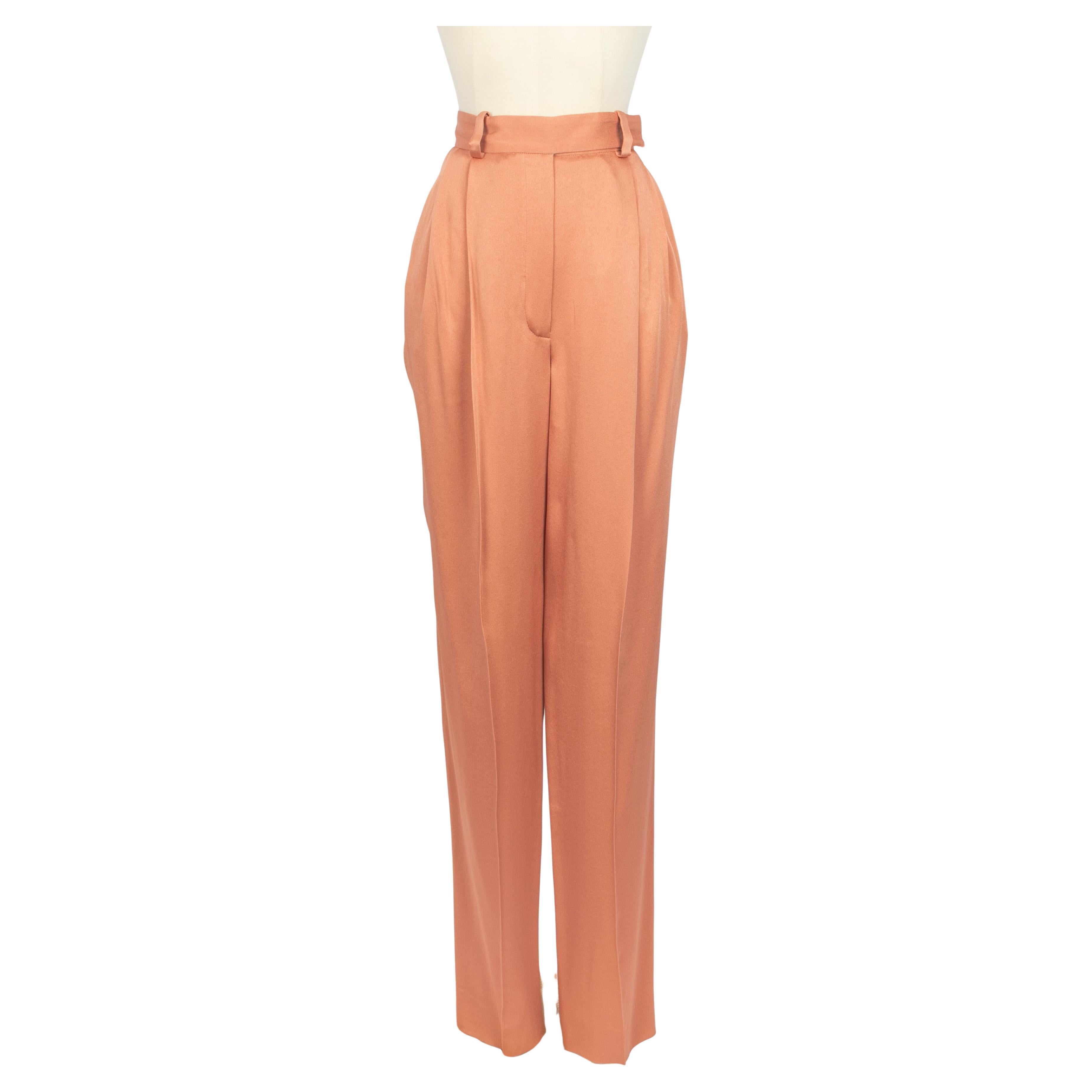 Pantalones de satén Lanvin en venta