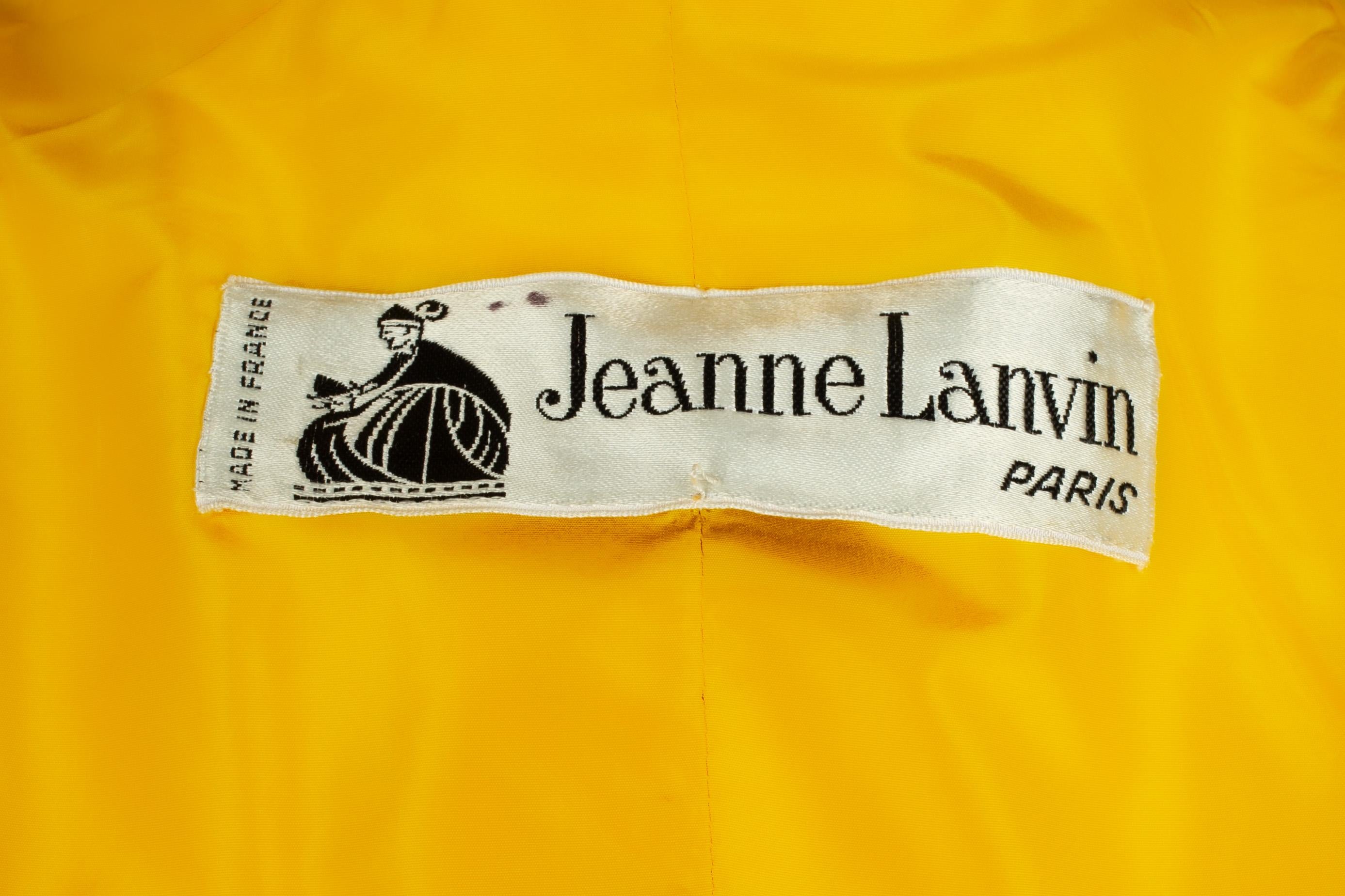 Lanvin-Set Haute Couture 1965 im Angebot 8