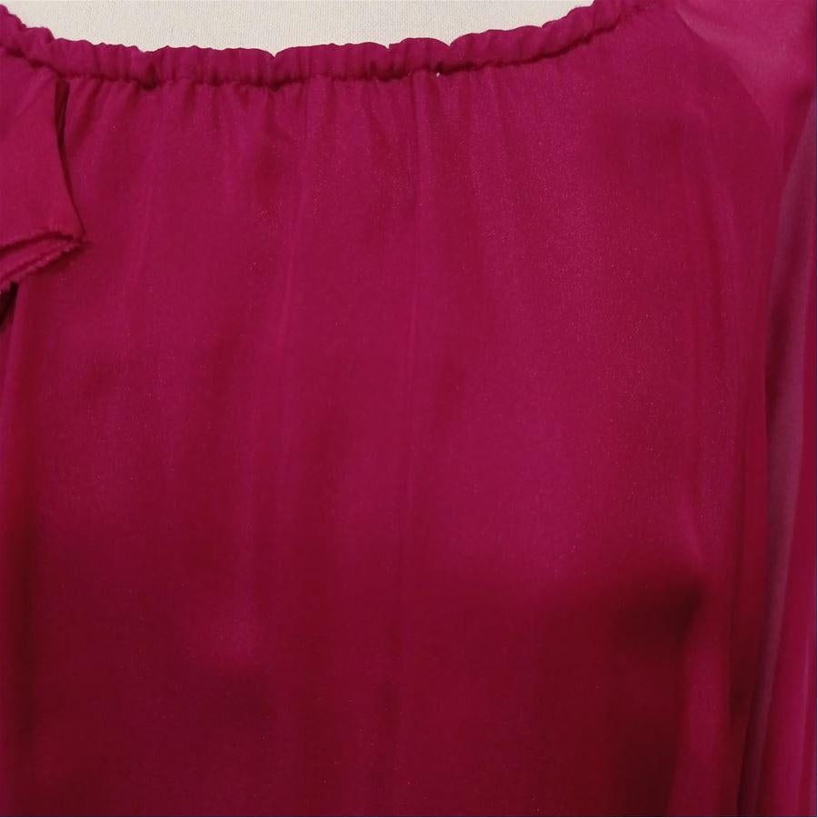 Women's Lanvin Silk Blouse Size M For Sale