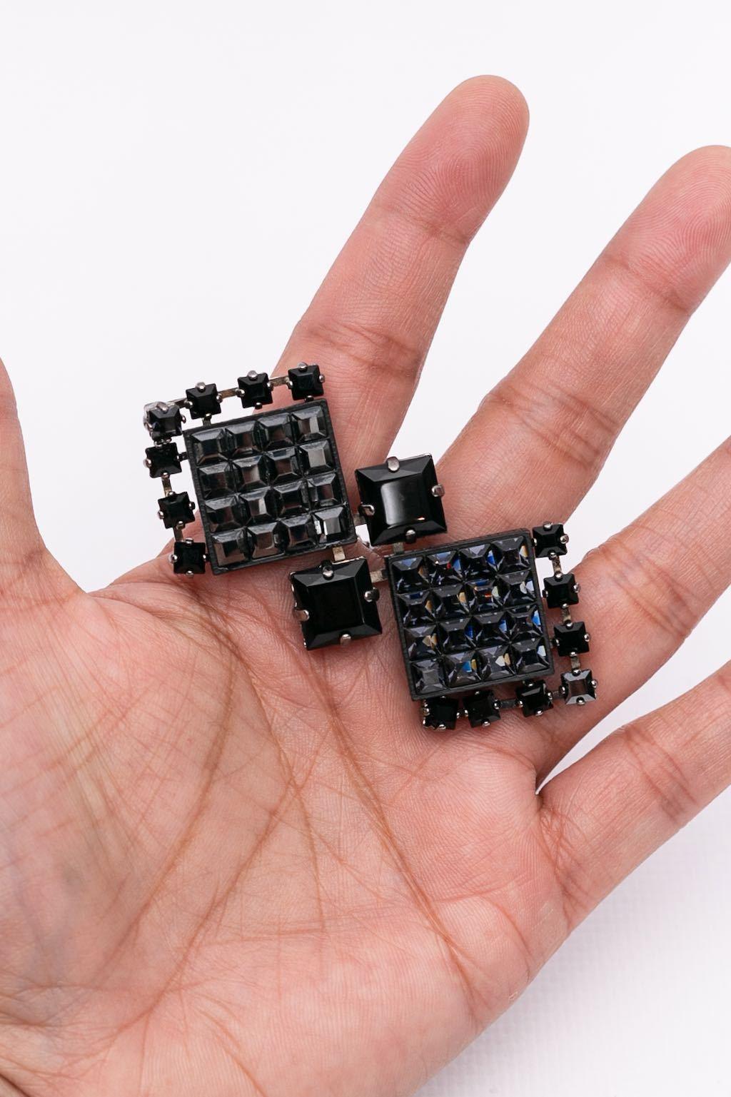 Versilberter Ring von Lanvin im Zustand „Hervorragend“ im Angebot in SAINT-OUEN-SUR-SEINE, FR