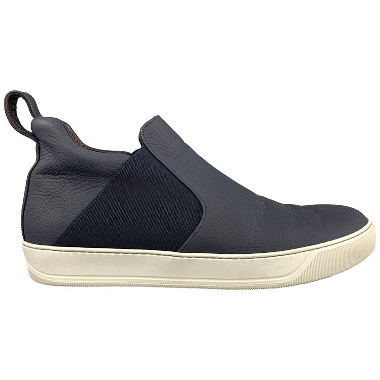 lanvin sneakers navy