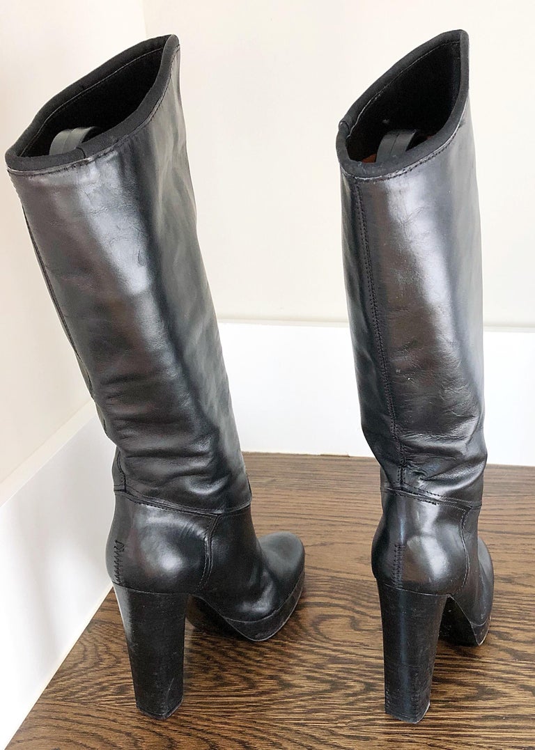 knee high boots sale black