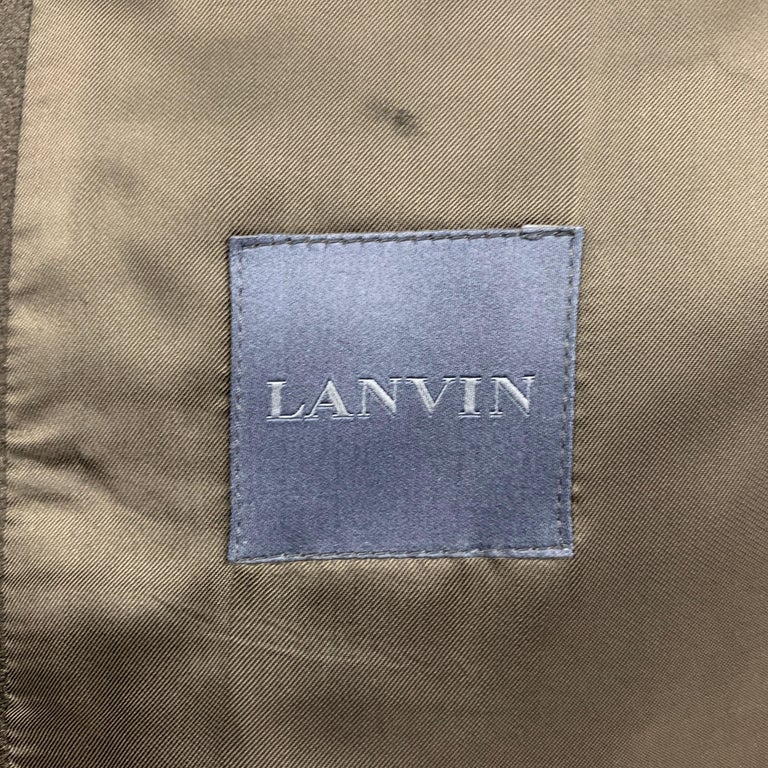 販売新作 LANVAN 44 SIZE ステンカラーコート