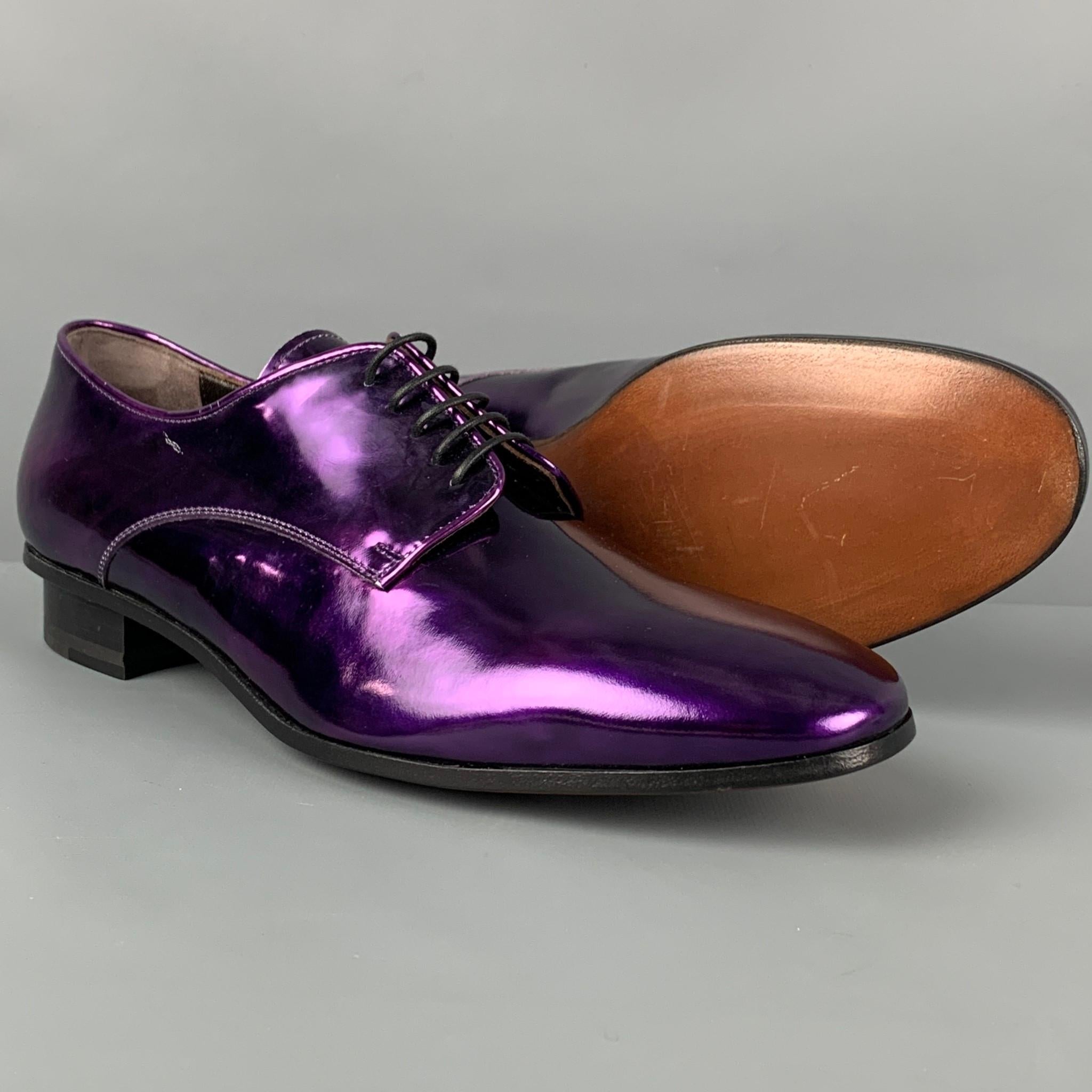 lanvin shoes purple