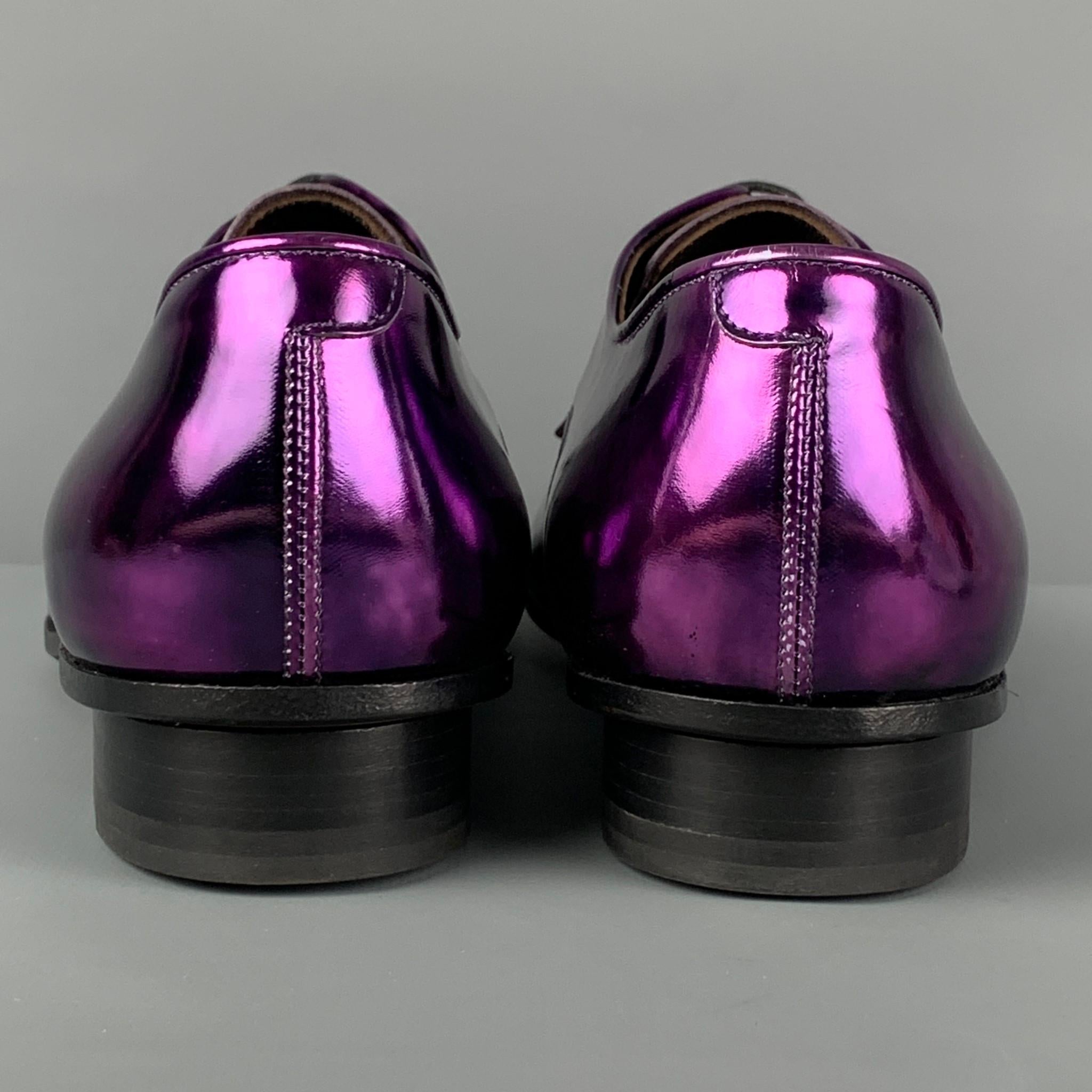 purple church shoes