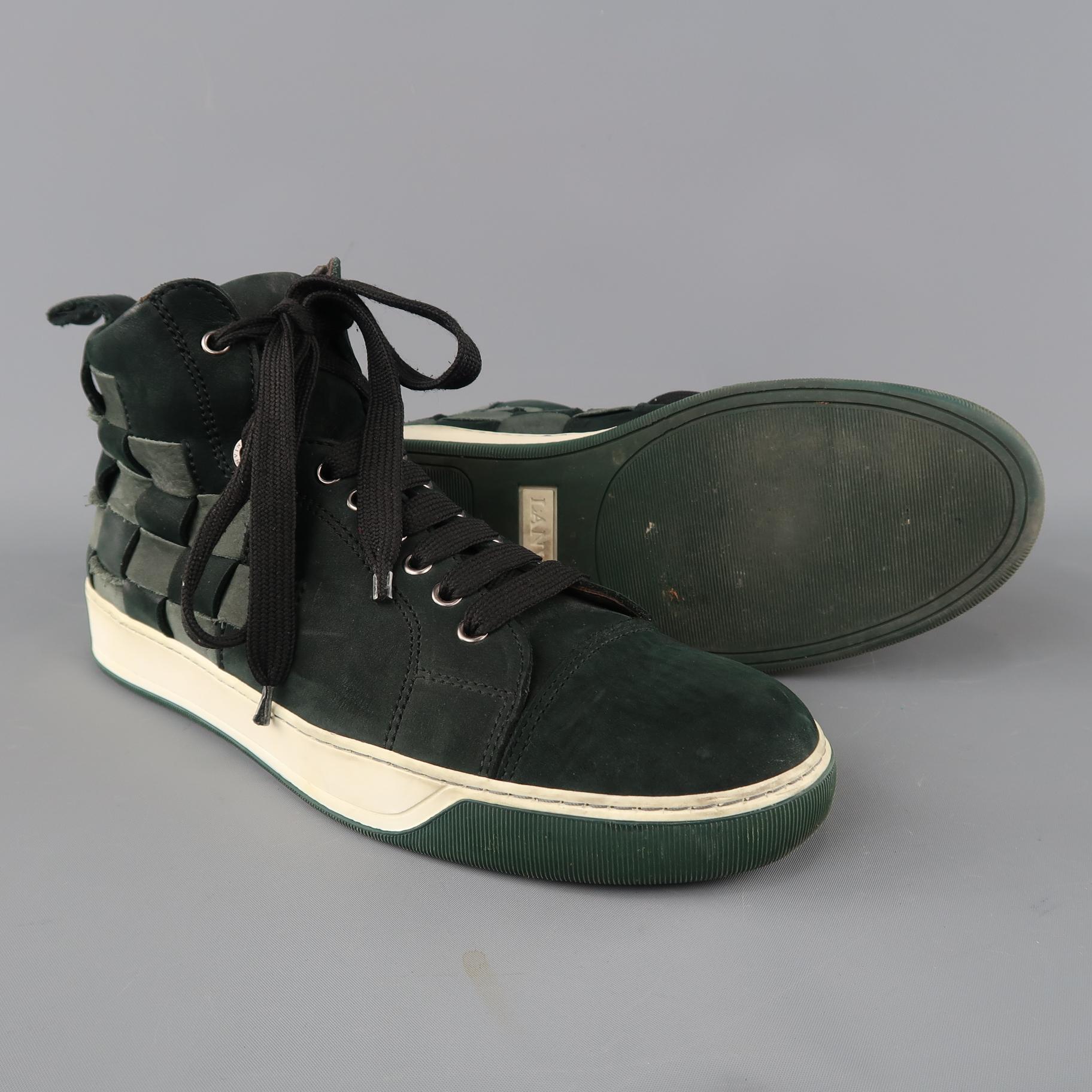 green lanvin sneakers