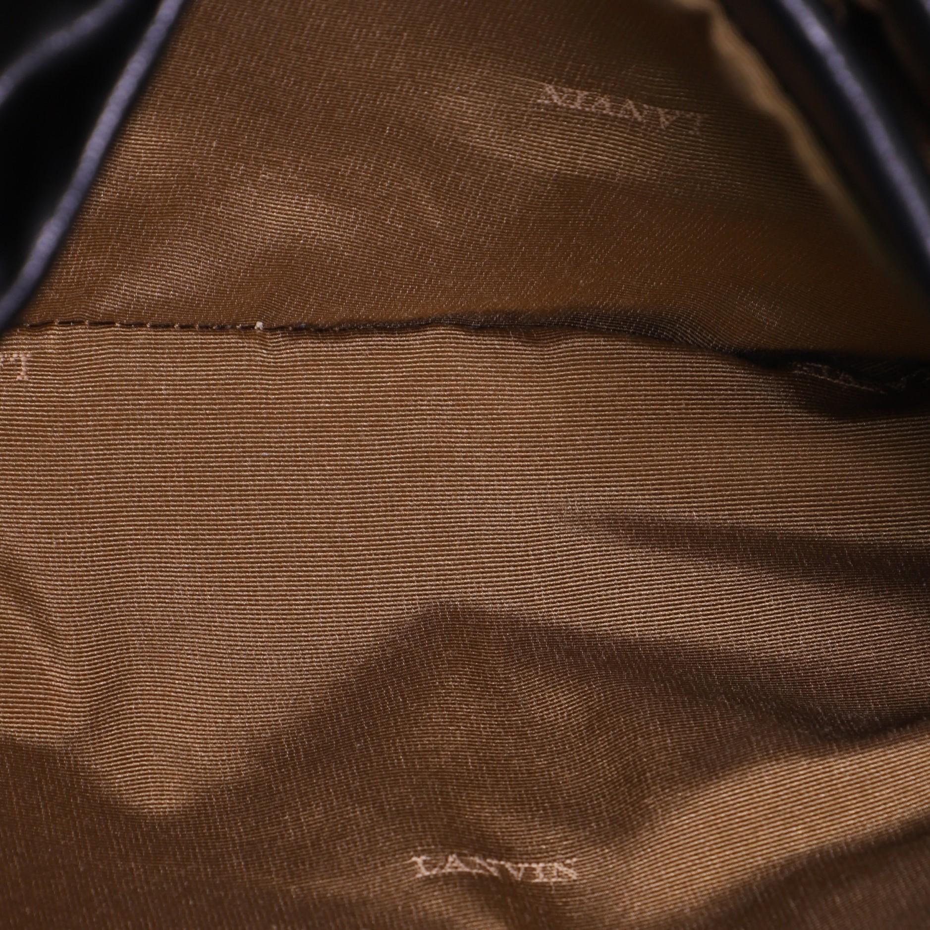 Women's or Men's Lanvin Sugar Flap Shoulder Bag Quilted Leather Medium