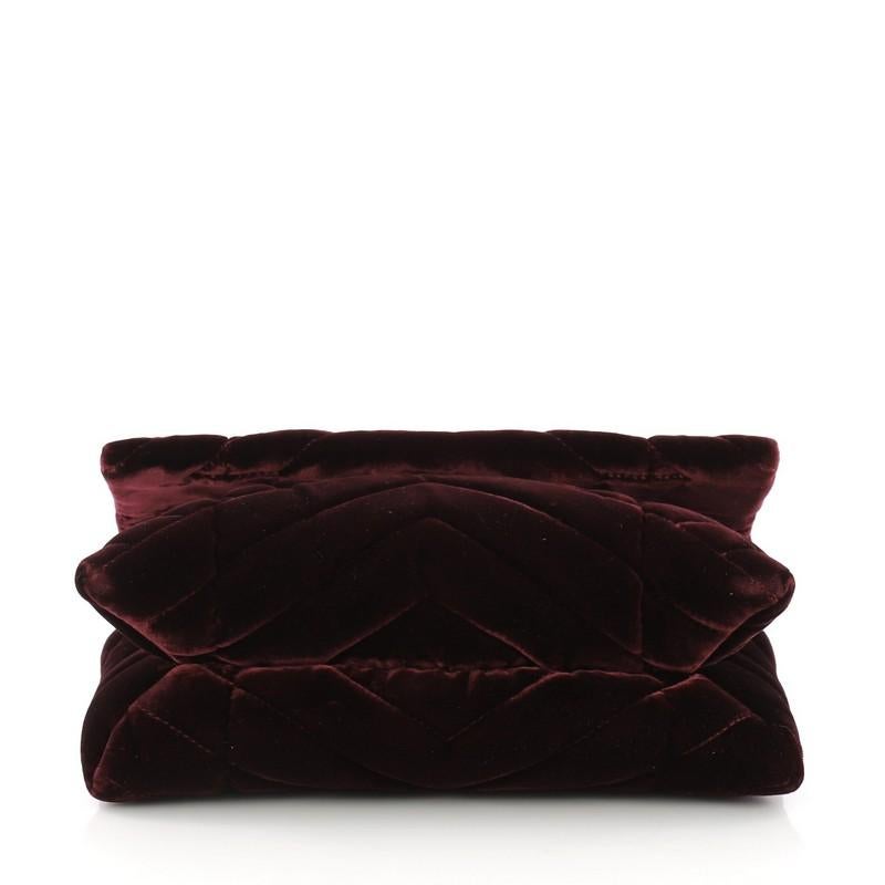 Women's or Men's Lanvin Sugar Flap Shoulder Bag Quilted Velvet Mini