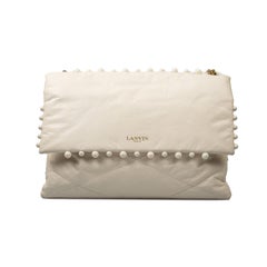 Lanvin Sugar Hand Bag White