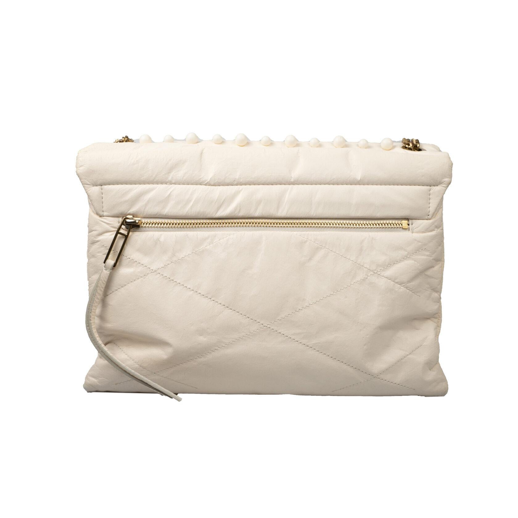 Women's Lanvin Sugar Hand Bag White For Sale