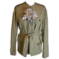 Lanvin Summer 2011 flower beige Jacket