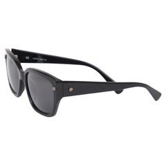 Occhiali da sole LANVIN Nero VITE DECALCO Plastica Argento HW SLN 503