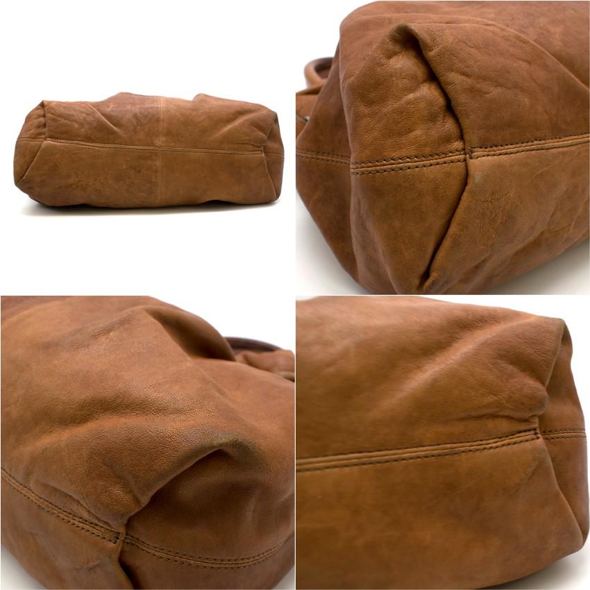 Women's or Men's Lanvin Tan Brown Leather Belter Shoulder Bag For Sale
