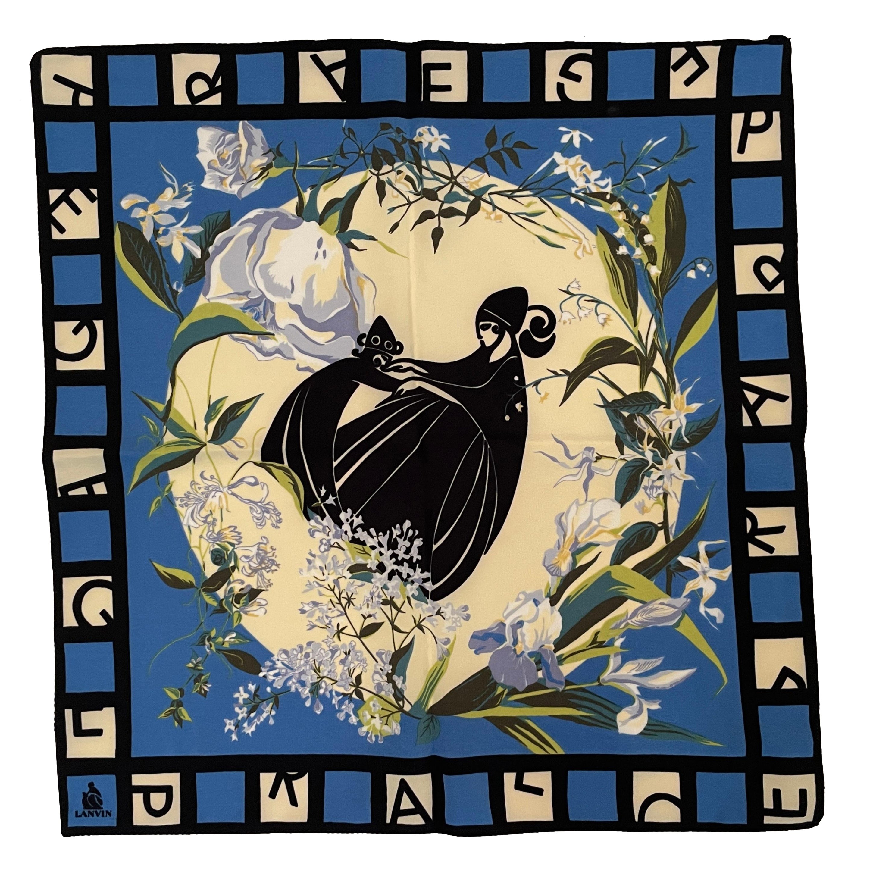 Lanvin Vintage Arpège Handkerchief Circa 1990s