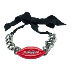 Lanvin Vintage Lip Surreal Necklace, c.2010