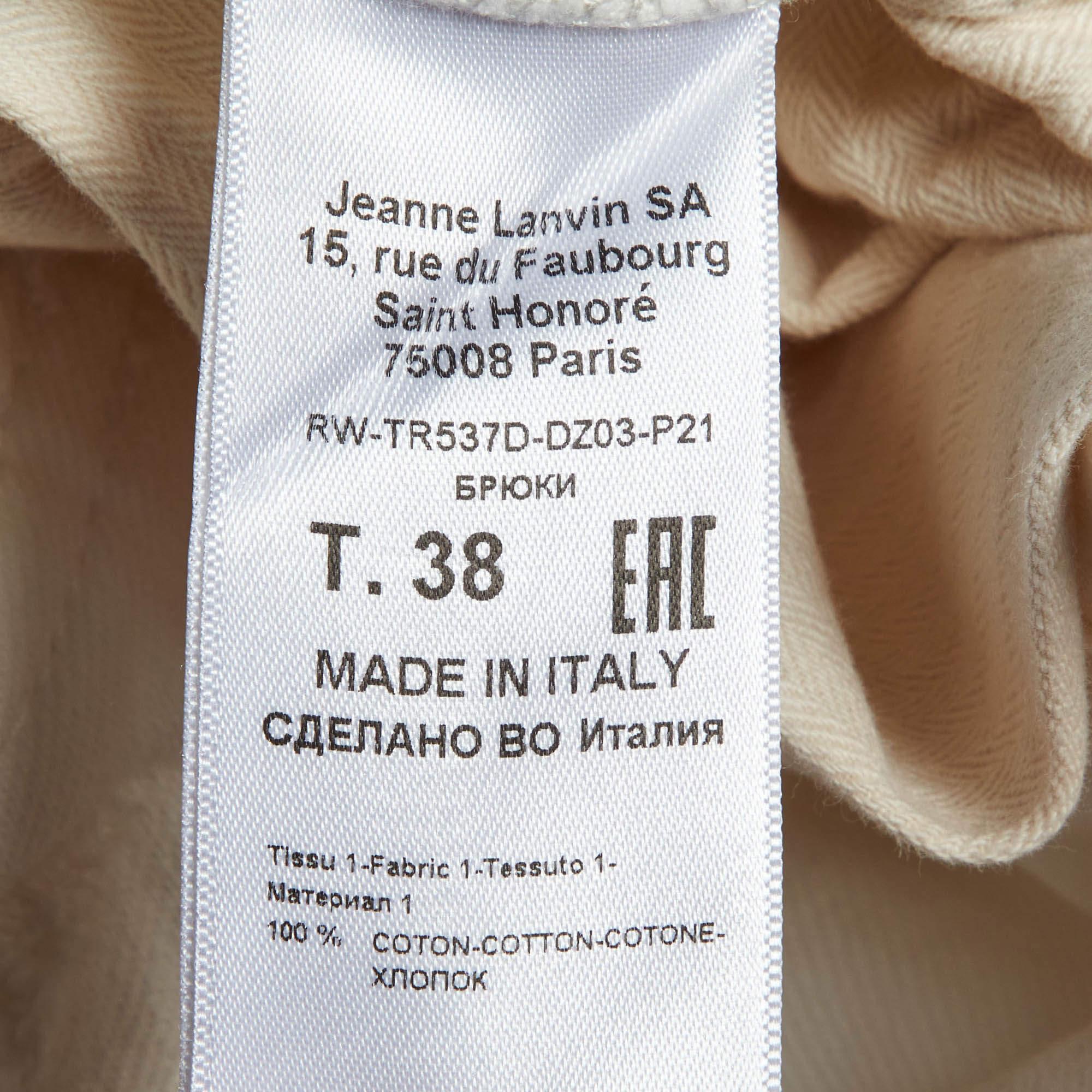 Lanvin White Denim Jeans M Waist 28