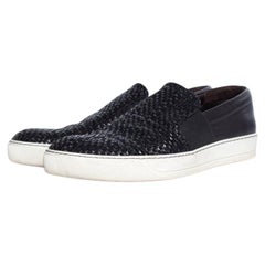 Lanvin, Woven leather slip on sneaker