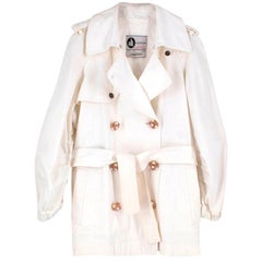 Lanvin x Acne Denim Trench Coat