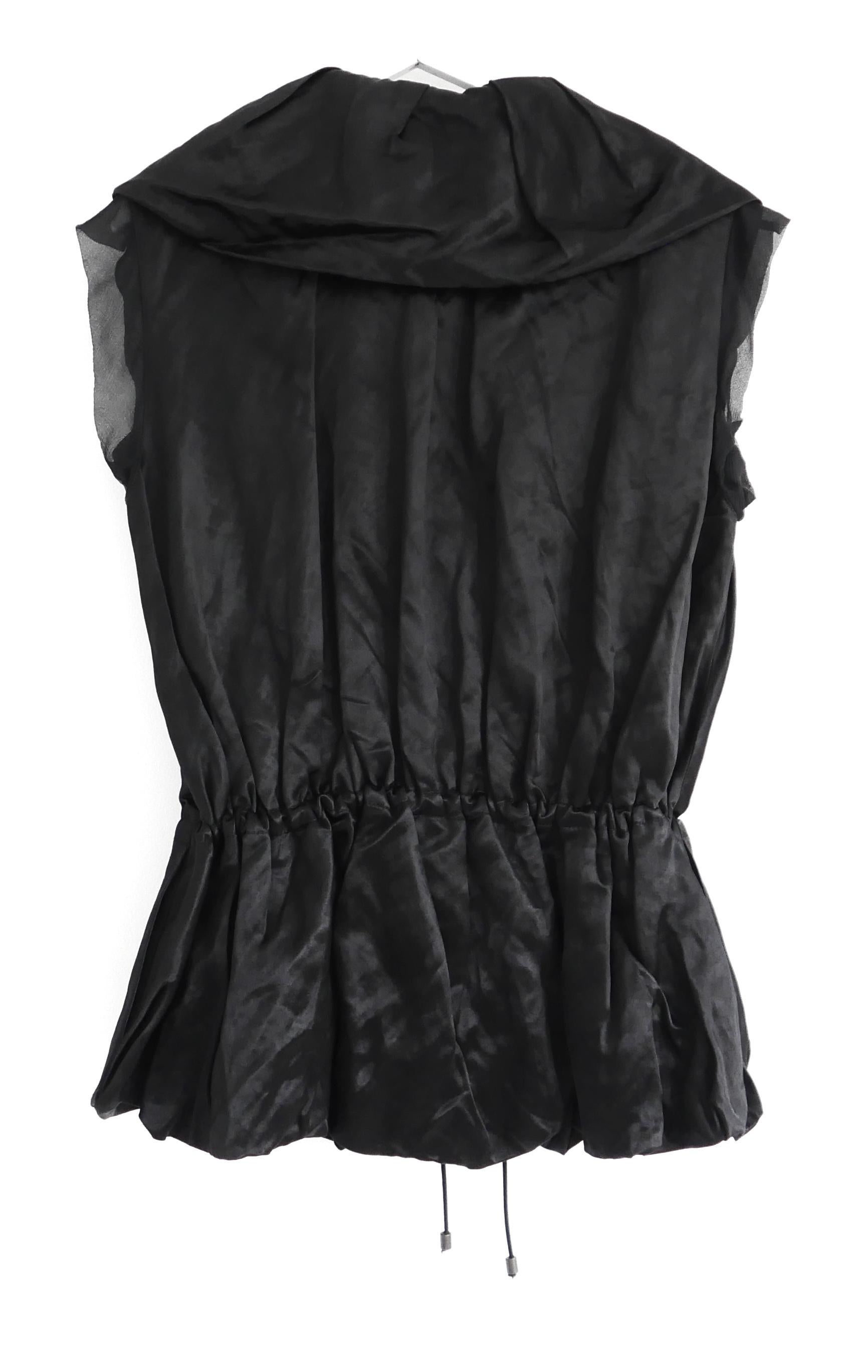 Lanvin x Alber Elbaz - Giacca in raso stropicciato primavera 2006 In condizioni ottime in vendita a London, GB