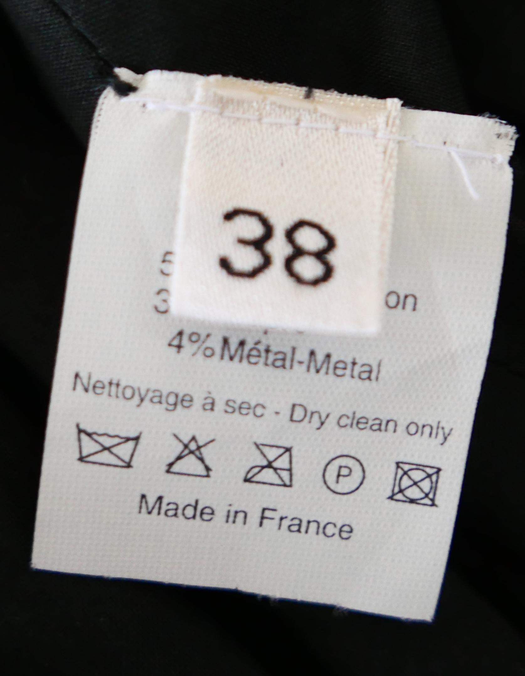 Lanvin x Alber Elbaz - Giacca in raso stropicciato primavera 2006 in vendita 2