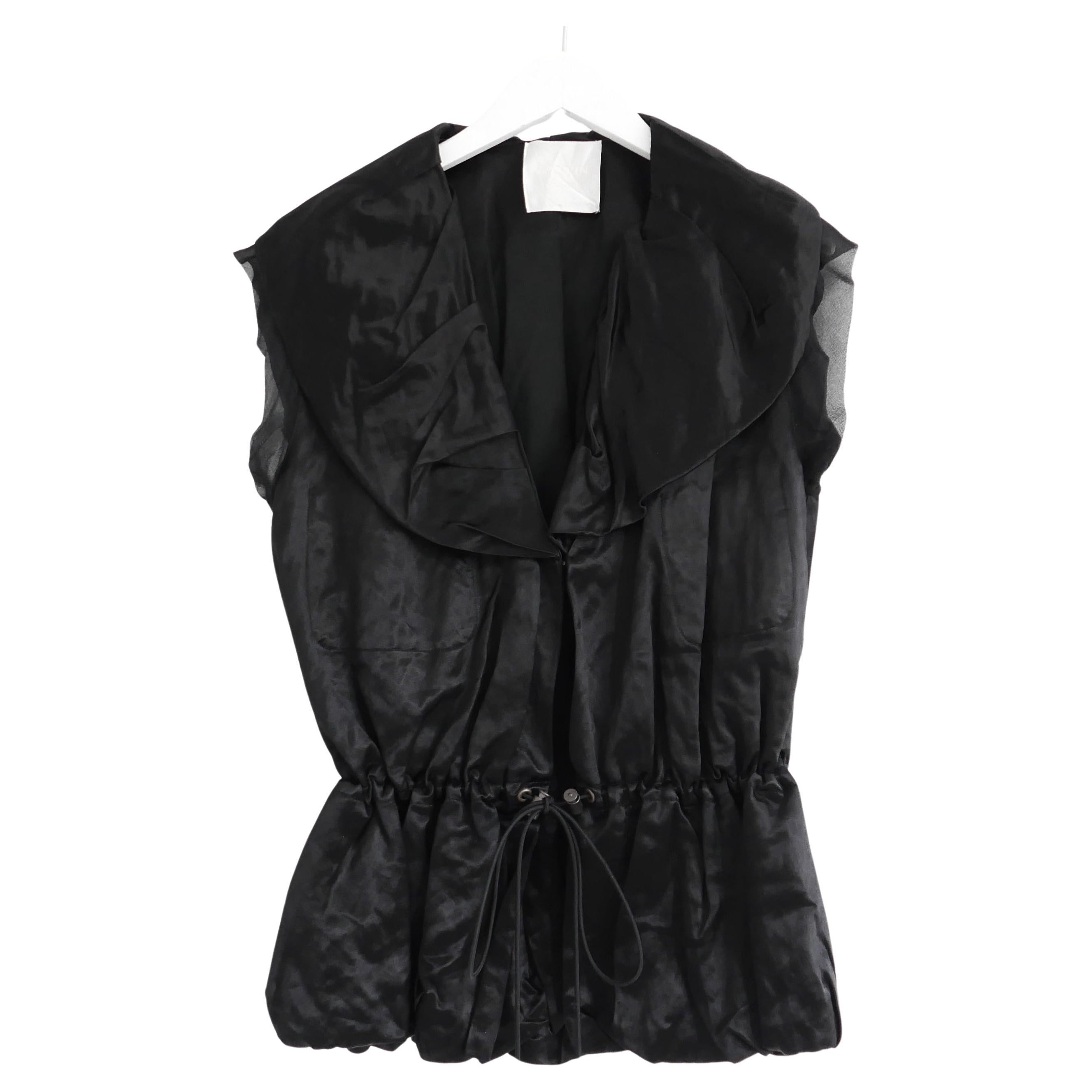 Lanvin x Alber Elbaz Spring 2006 Crinkle Satin Jacket