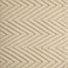 Lanx, Ivory, Handwoven Face 60% Undyed NZ Wool, 40% Undyed MED Wool, 8' x 10'