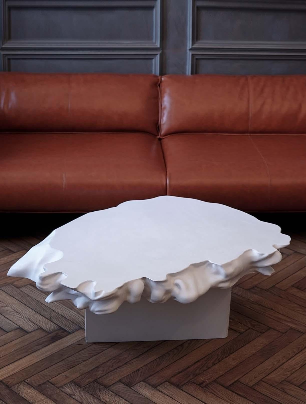 Cast Contemporary Art Sculpture Coffee Table by Eduard Locota  For Sale