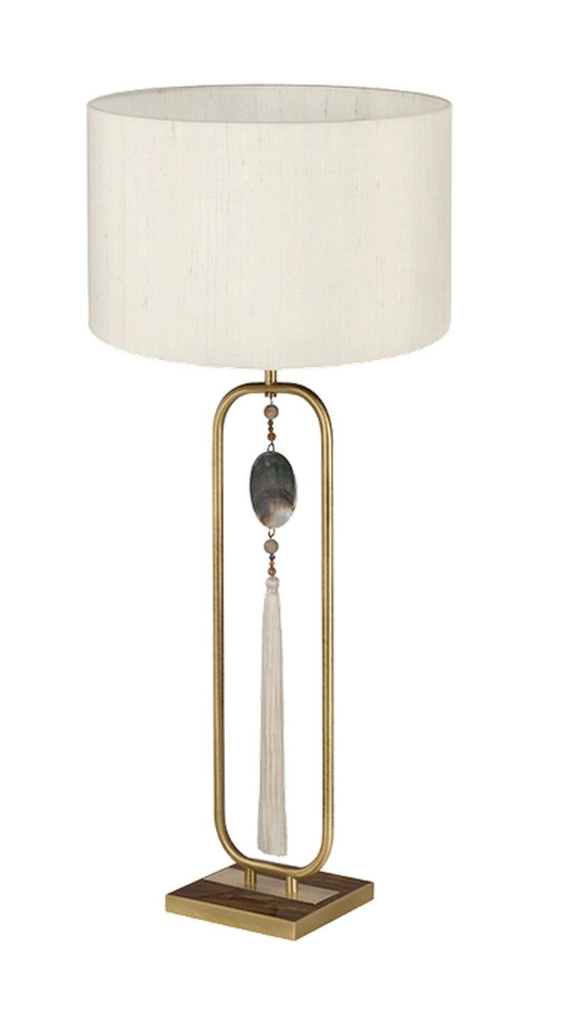 Modern Laos Table Lamp For Sale